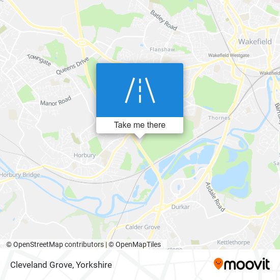Cleveland Grove map