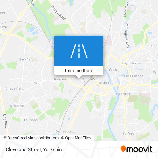 Cleveland Street map