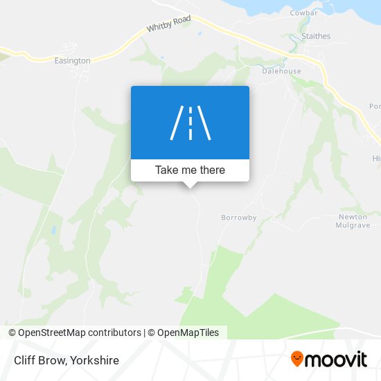 Cliff Brow map