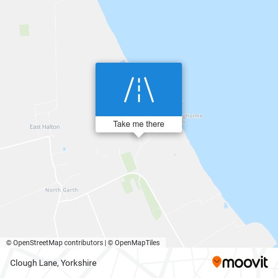 Clough Lane map