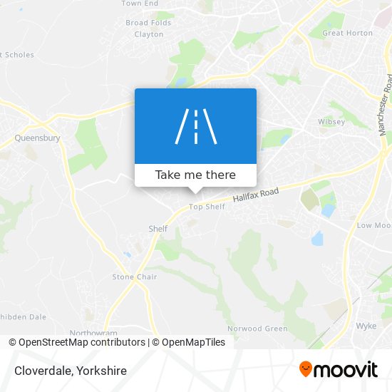 Cloverdale map
