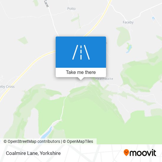 Coalmire Lane map