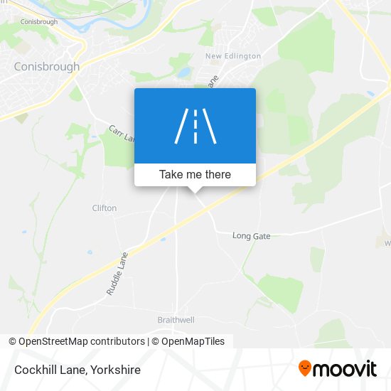 Cockhill Lane map