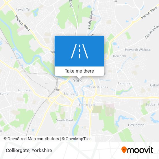 Colliergate map