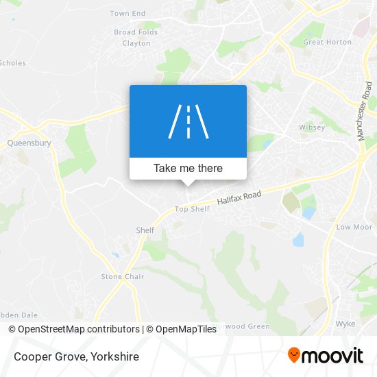Cooper Grove map