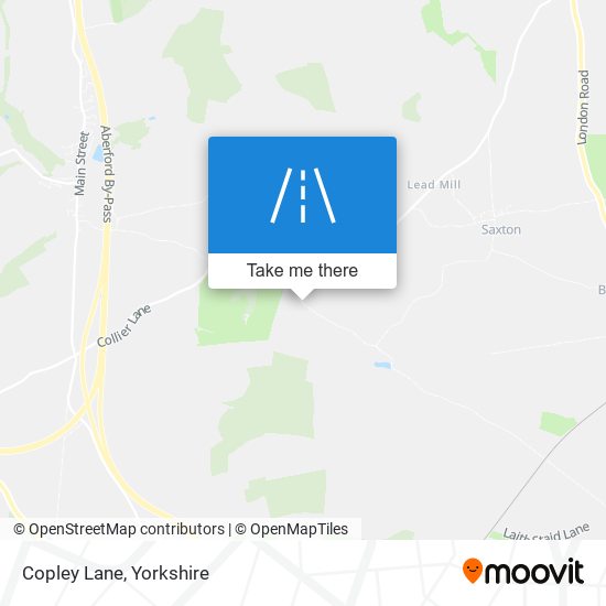 Copley Lane map