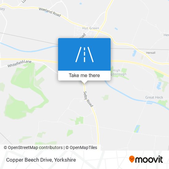 Copper Beech Drive map