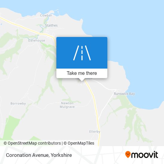 Coronation Avenue map