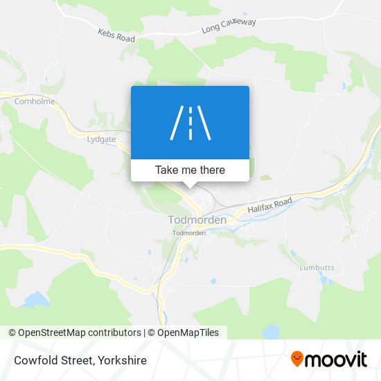 Cowfold Street map