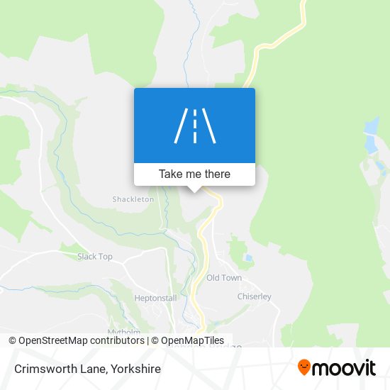 Crimsworth Lane map