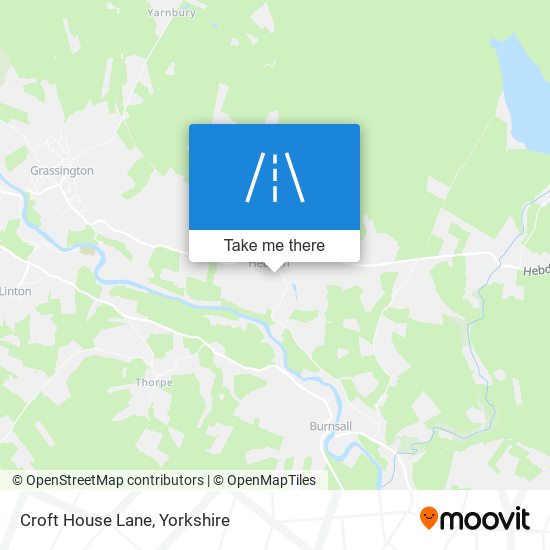 Croft House Lane map