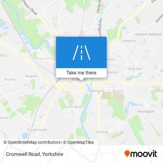 Cromwell Road map