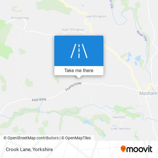 Crook Lane map
