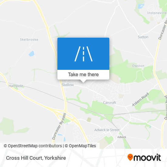Cross Hill Court map