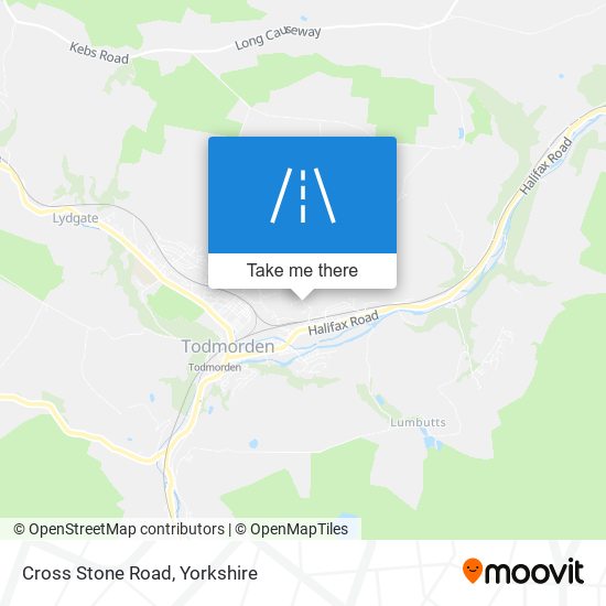 Cross Stone Road map