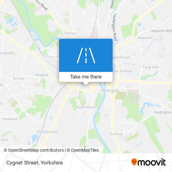 Cygnet Street map
