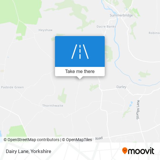 Dairy Lane map