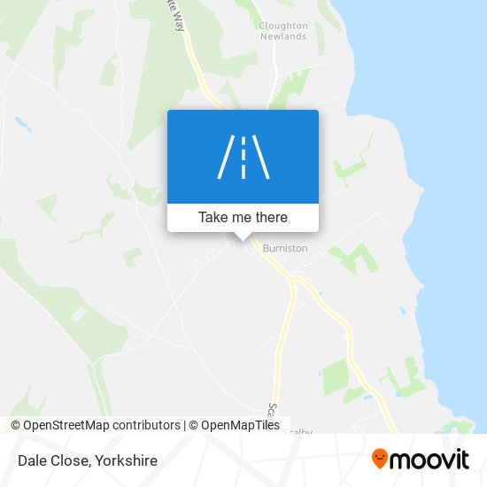 Dale Close map