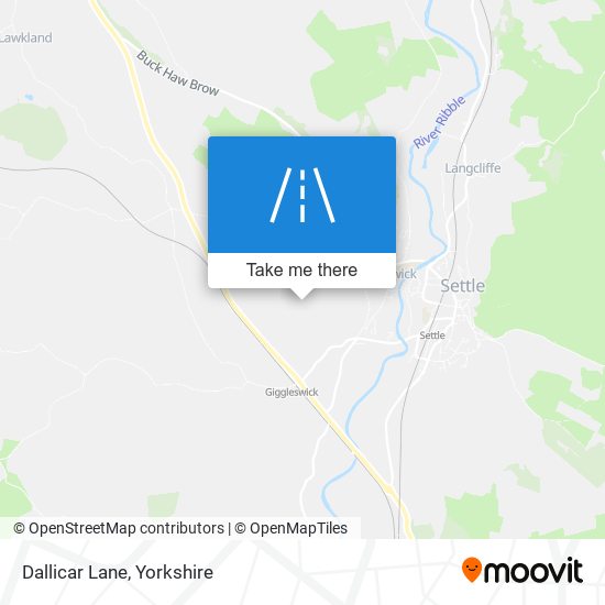 Dallicar Lane map