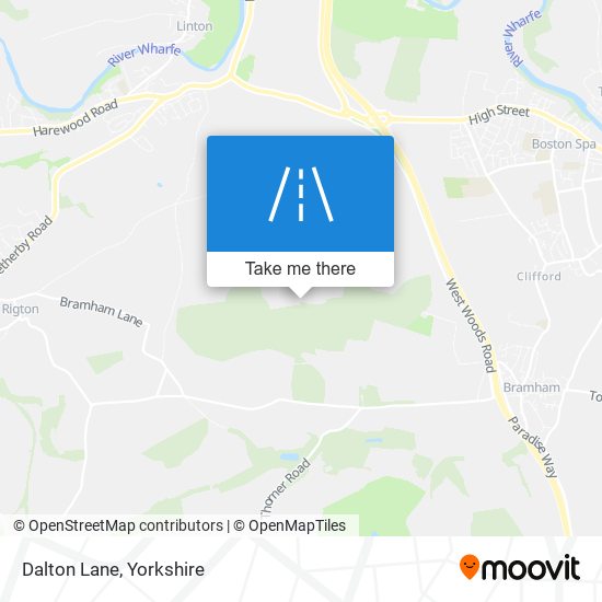 Dalton Lane map