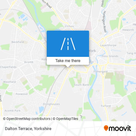 Dalton Terrace map