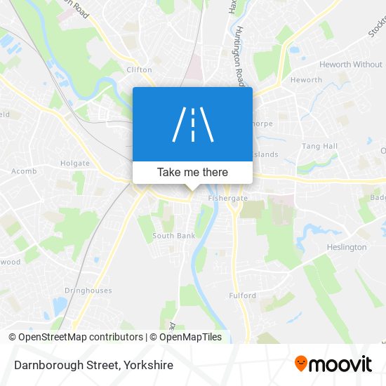 Darnborough Street map