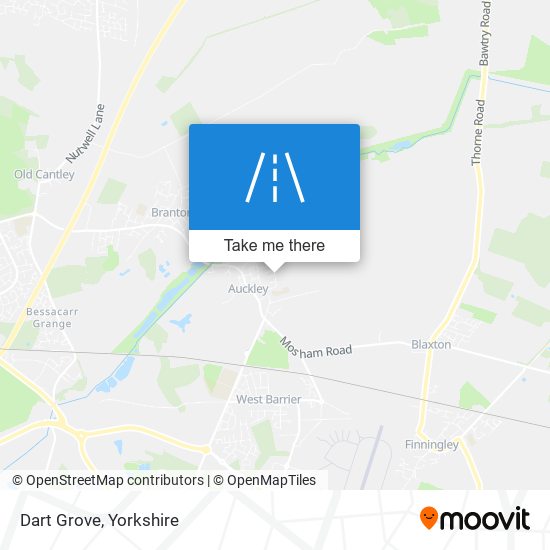 Dart Grove map