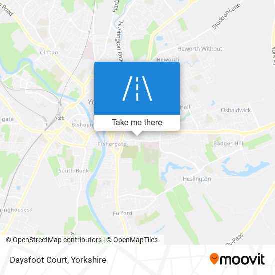 Daysfoot Court map