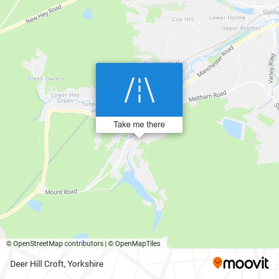 Deer Hill Croft map