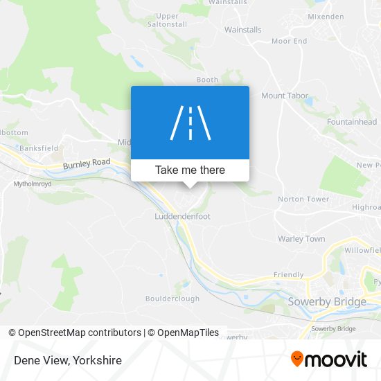 Dene View map