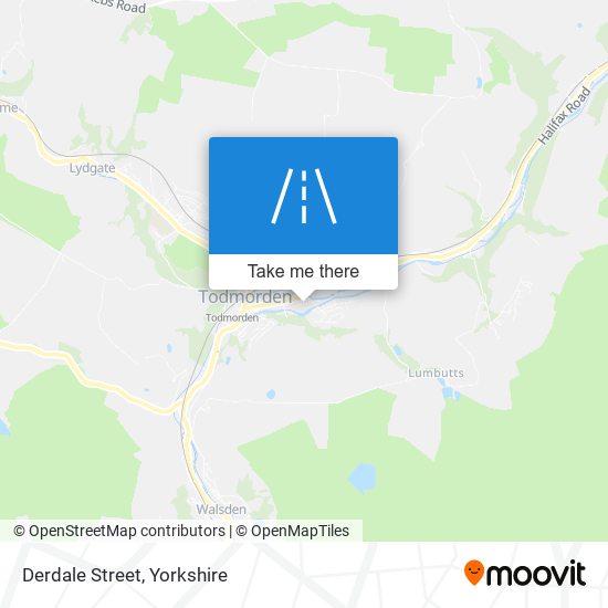 Derdale Street map