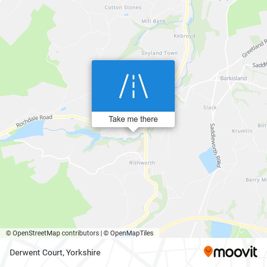 Derwent Court map