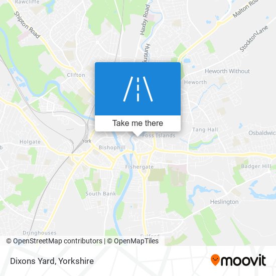 Dixons Yard map