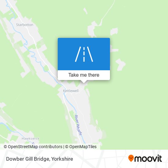 Dowber Gill Bridge map