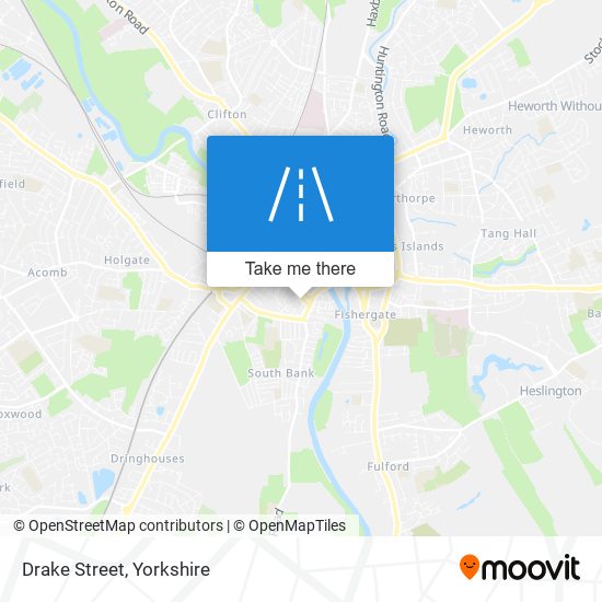 Drake Street map