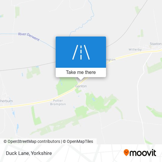 Duck Lane map