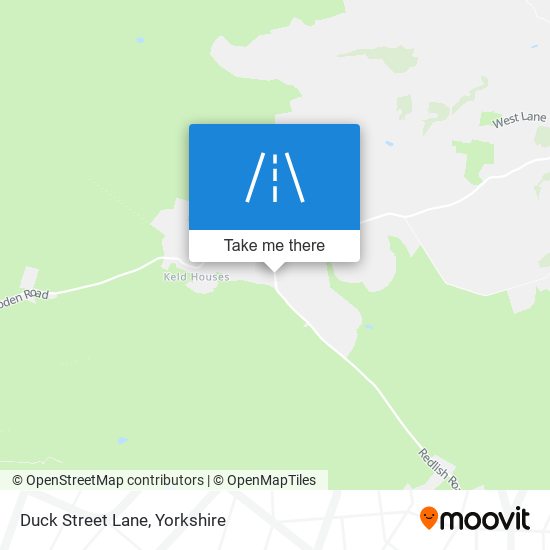 Duck Street Lane map