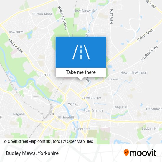 Dudley Mews map
