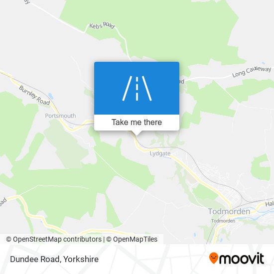 Dundee Road map