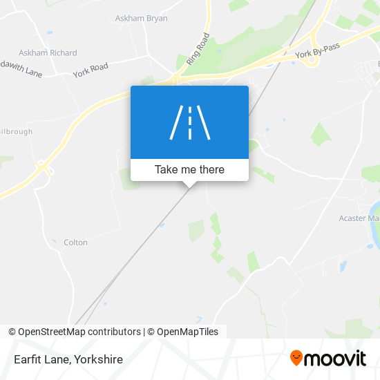 Earfit Lane map