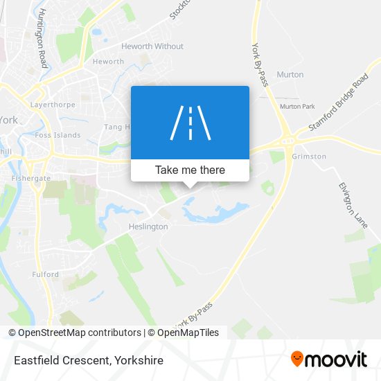 Eastfield Crescent map