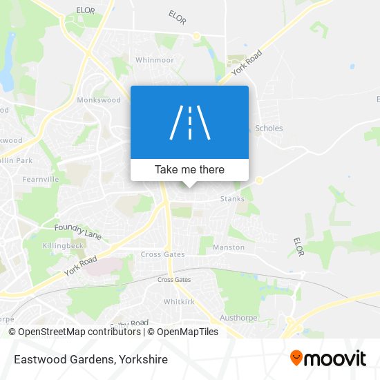 Eastwood Gardens map