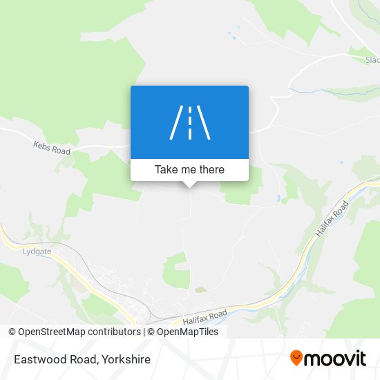 Eastwood Road map