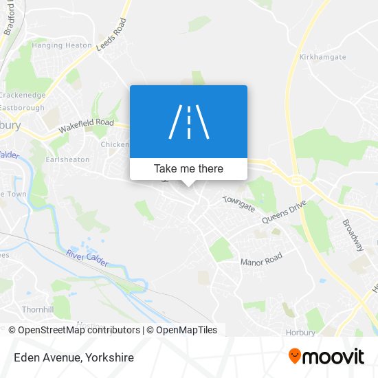 Eden Avenue map