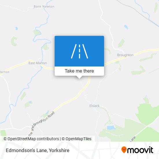 Edmondson's Lane map