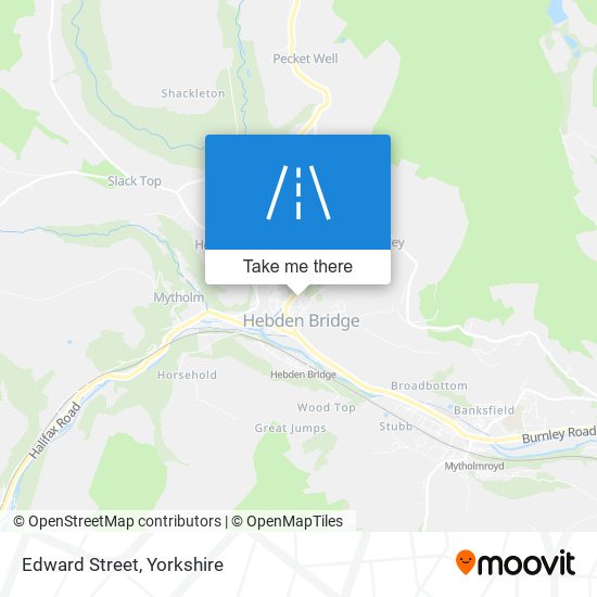 Edward Street map