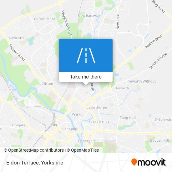 Eldon Terrace map