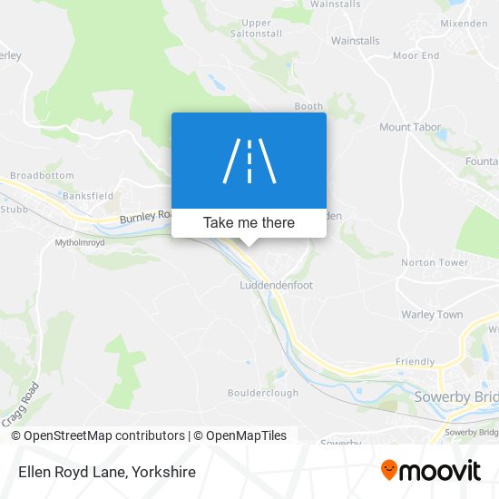 Ellen Royd Lane map