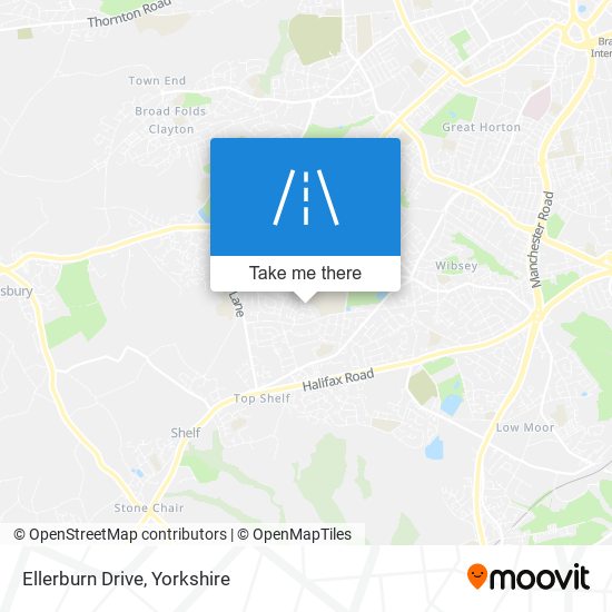 Ellerburn Drive map