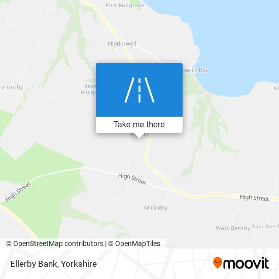 Ellerby Bank map